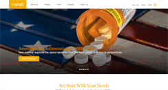 Desktop Screenshot of manatt.com
